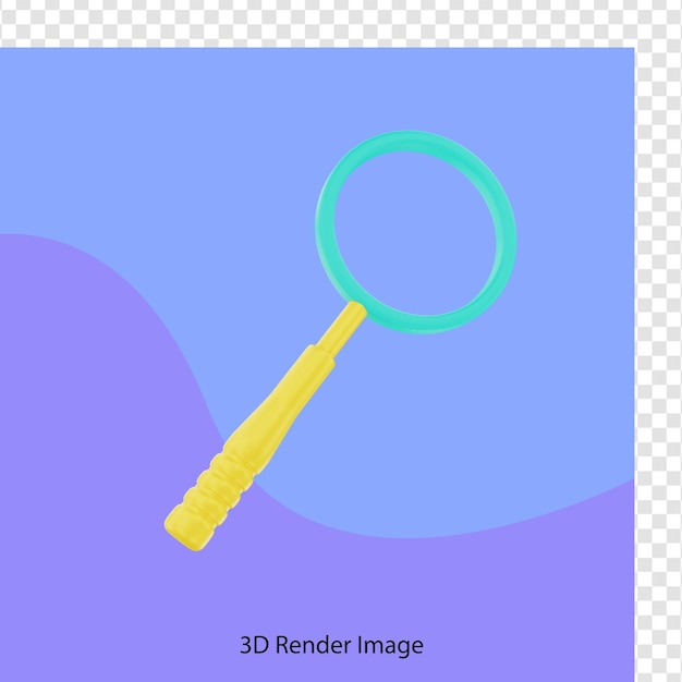 búsqueda de icono de renderizado 3d