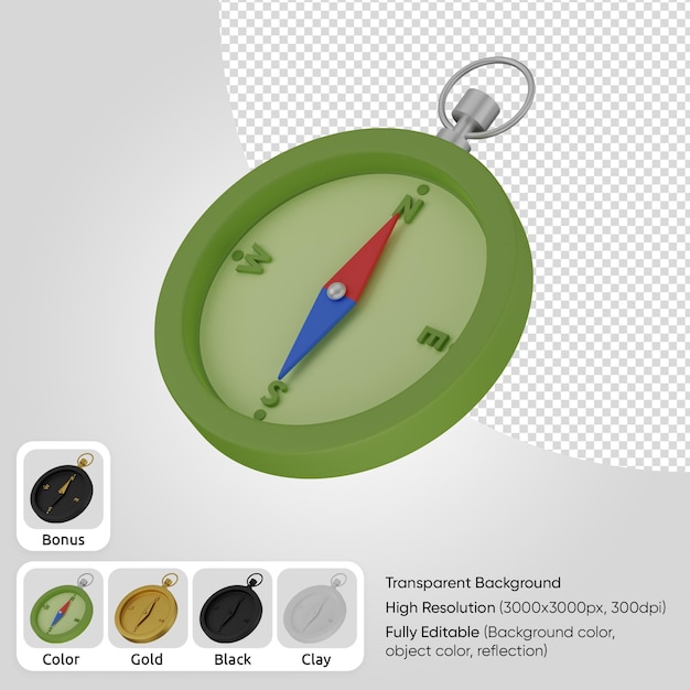 Bússola 3D