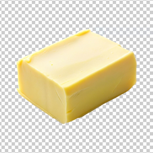 PSD butter auf weißem hintergrund