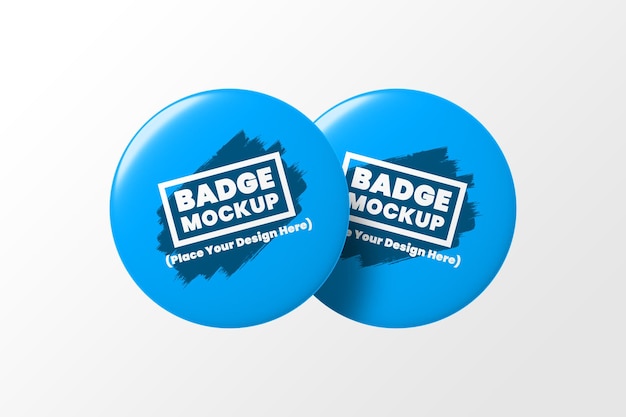 Button-Pin-Abzeichen-Logo-Mockup
