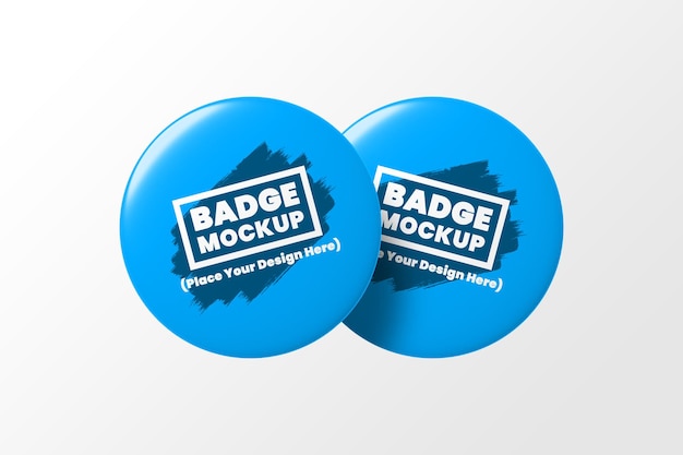 PSD button-pin-abzeichen-logo-mockup