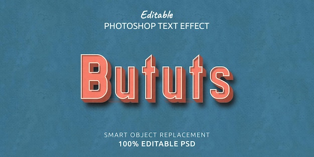 Bututs Photoshop Text Effect