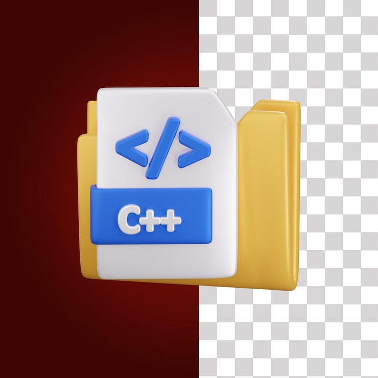 PSD c format file illustration