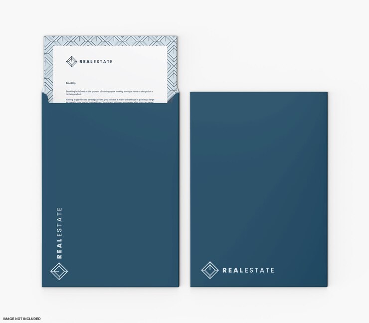 PSD c4 mockup di busta con lettera