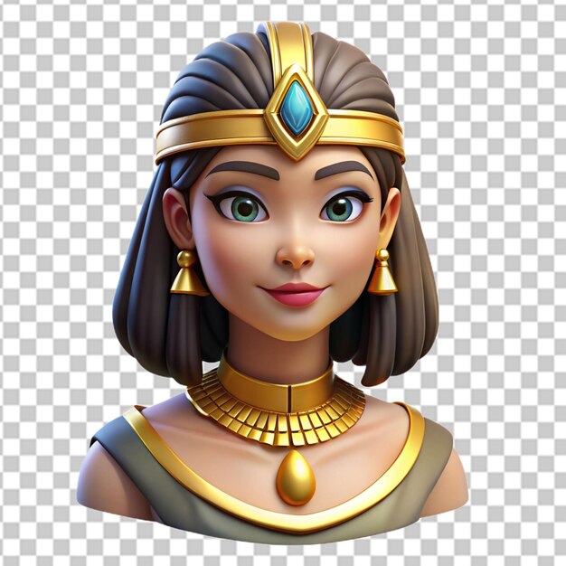 PSD cabeza de una reina egipcia