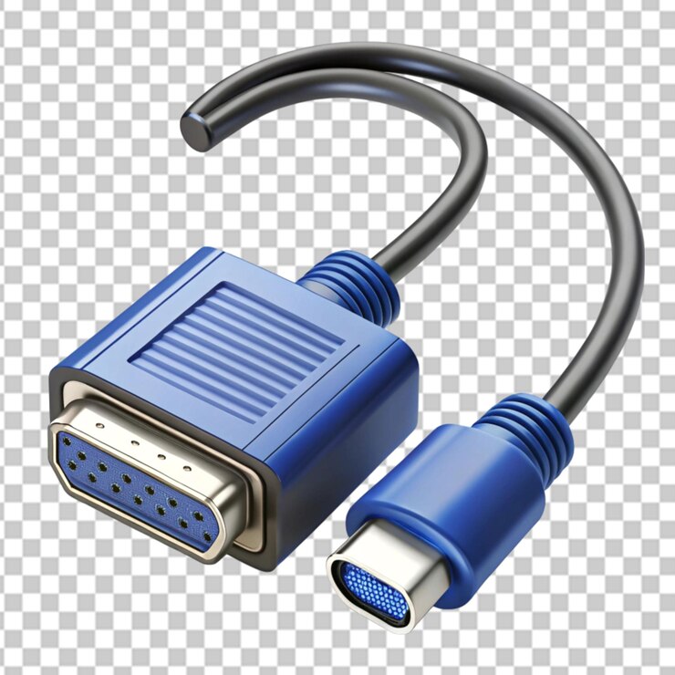PSD el cable vga
