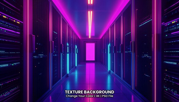 Los cables Ethernet de la red conectados al interruptor Textura de fondo