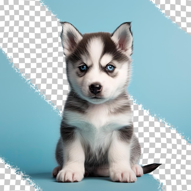 PSD cachorro husky de siberia