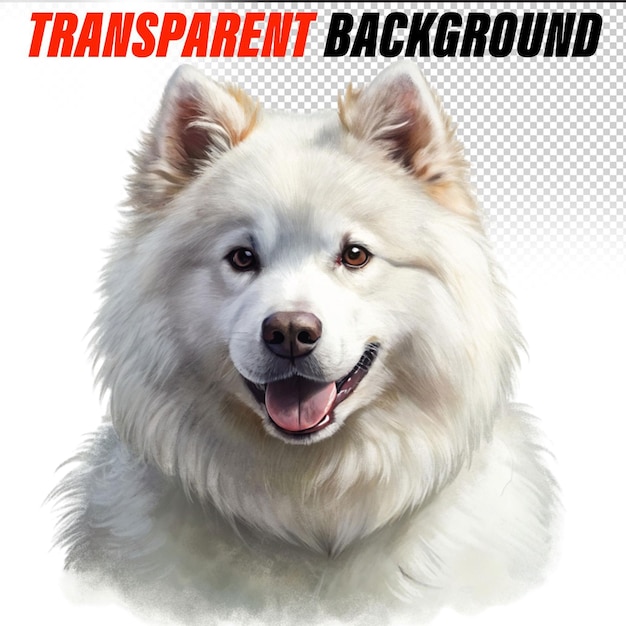 PSD cachorro samoyed