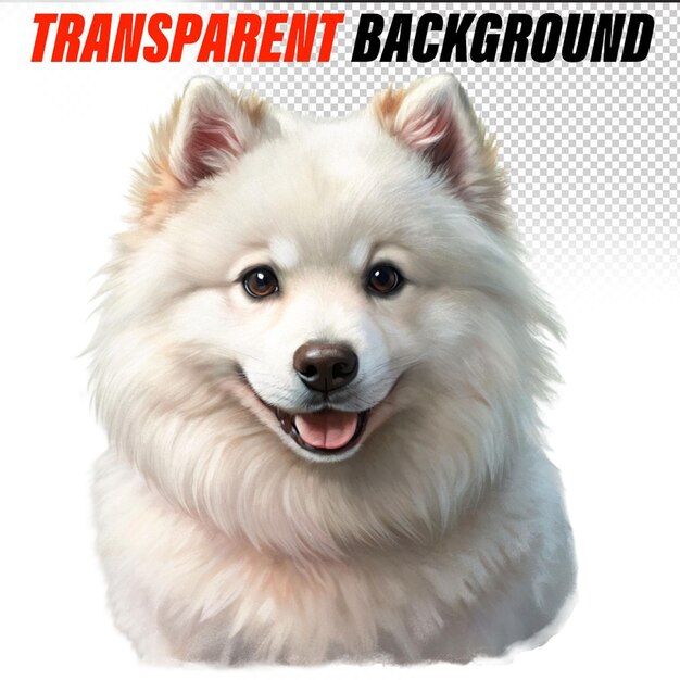 PSD cachorro samoyed