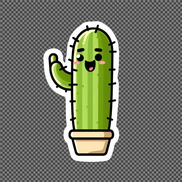 Cartoon Cactus PNG Images, Vetores E Arquivos PSD