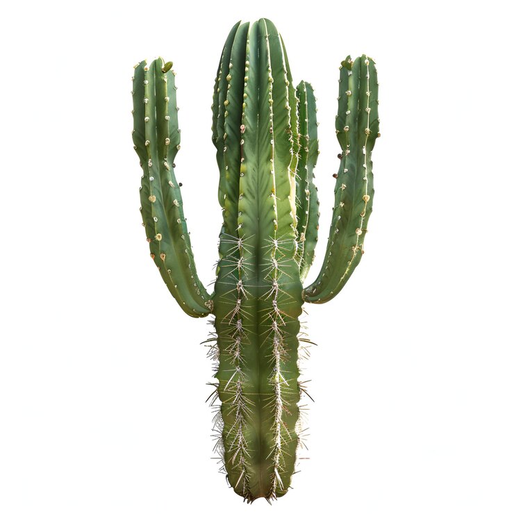 PSD un cactus con un fondo blanco que dice "sin nombre" en él