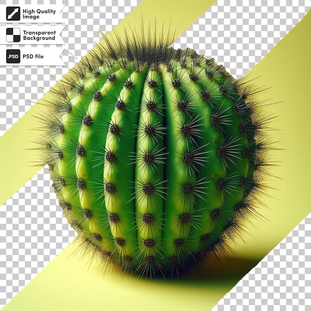 PSD cactus psd em uma panela em fundo transparente