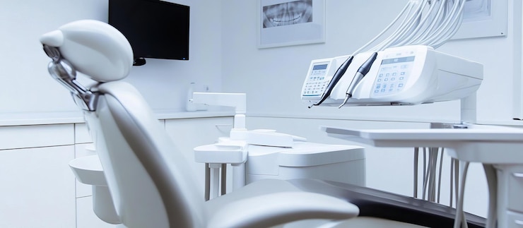 PSD cadeira de odontologia na clínica