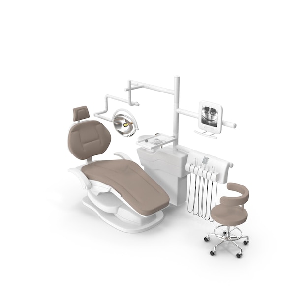 Cadeira dentária de hospital para cuidados confortáveis com o paciente Equipamento dentário de alta qualidade