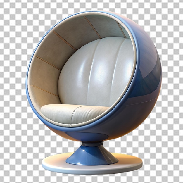 PSD cadeira isolada em fundo transparente