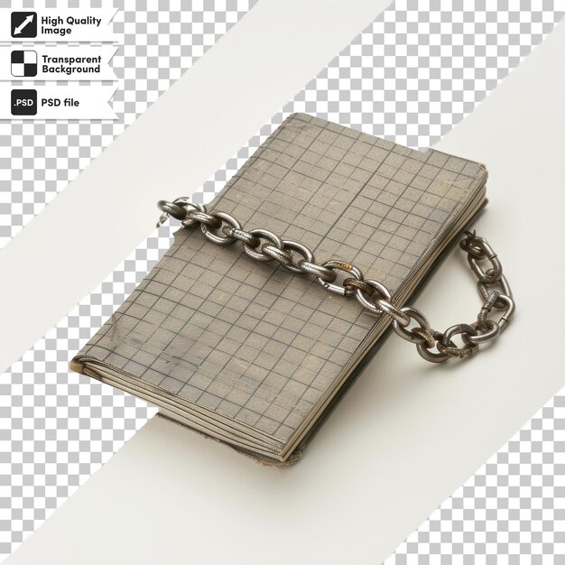 una cadena está unida a una cadena que tiene una cadena unida a ella