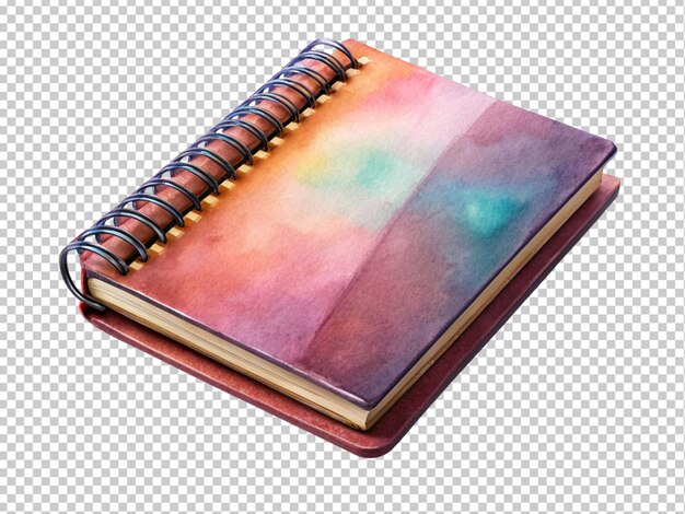 PSD caderno colorido