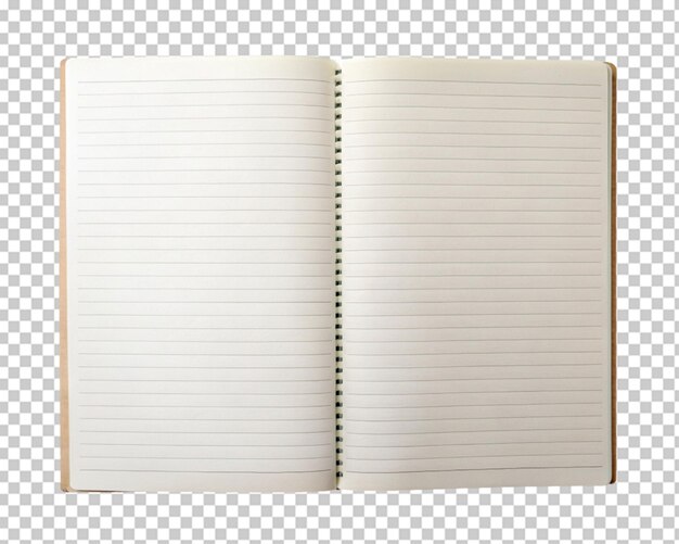 PSD caderno de notas em branco