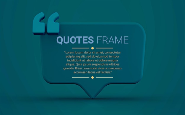 Cadre de citation