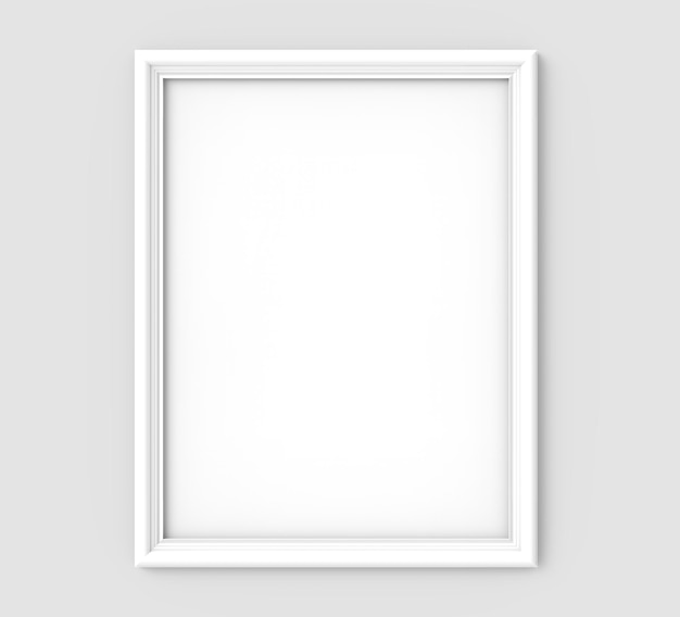 Cadre d'image blanc