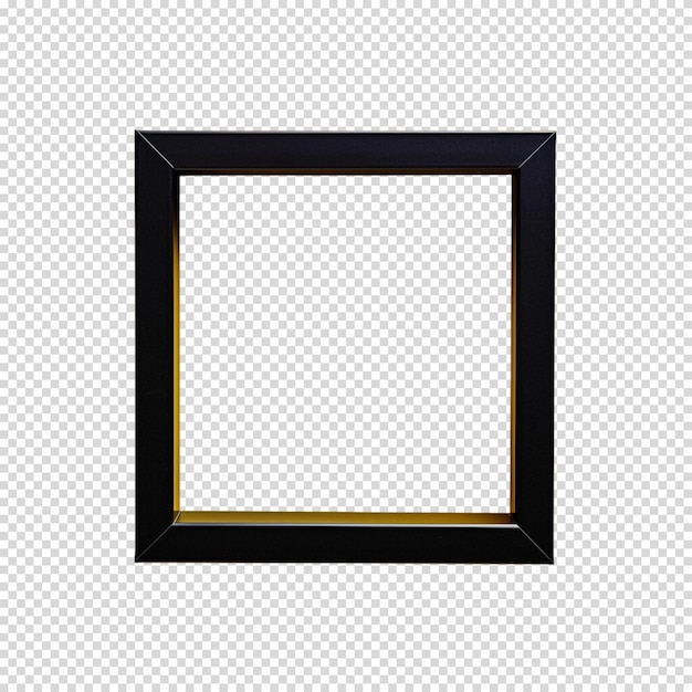 Cadre Moderne Isolé Sur Un Fond Transparent