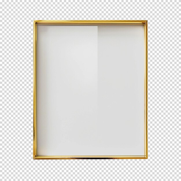 PSD cadre moderne isolé sur un fond transparent