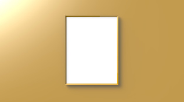 Le cadre d'or