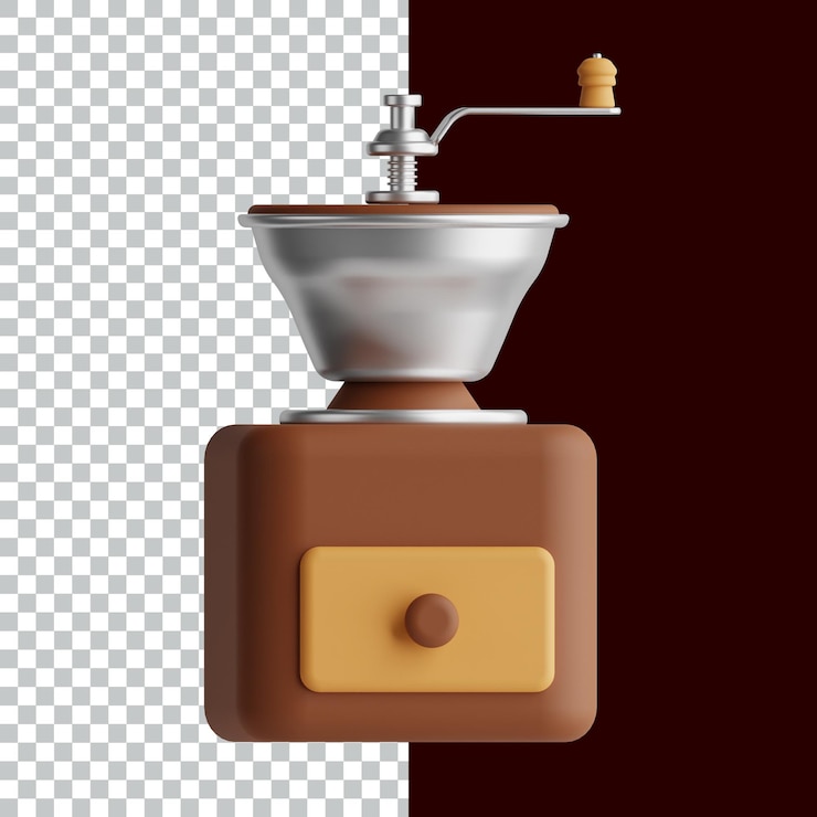 PSD café 3d icon rendent la conception de l'actif 3d l'illustration de l'icône