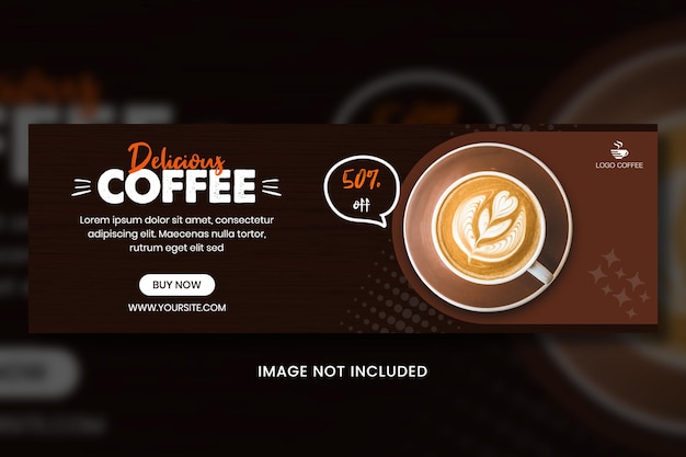 PSD café-banner