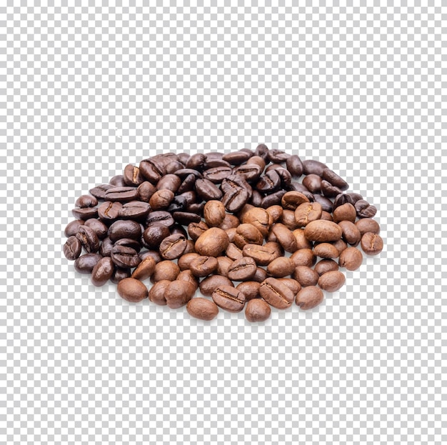 Café em grão isolado premium psd