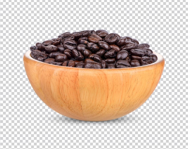 Café em grão isolado premium psd