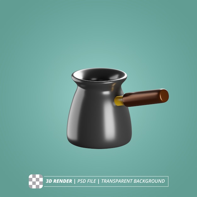 CAFÉ IBRIK 3D RENDER IMÁGENES AISLADAS