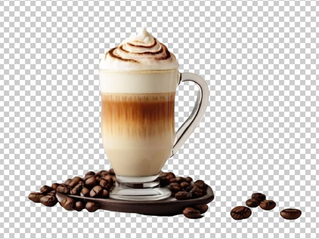 PSD le café latte png