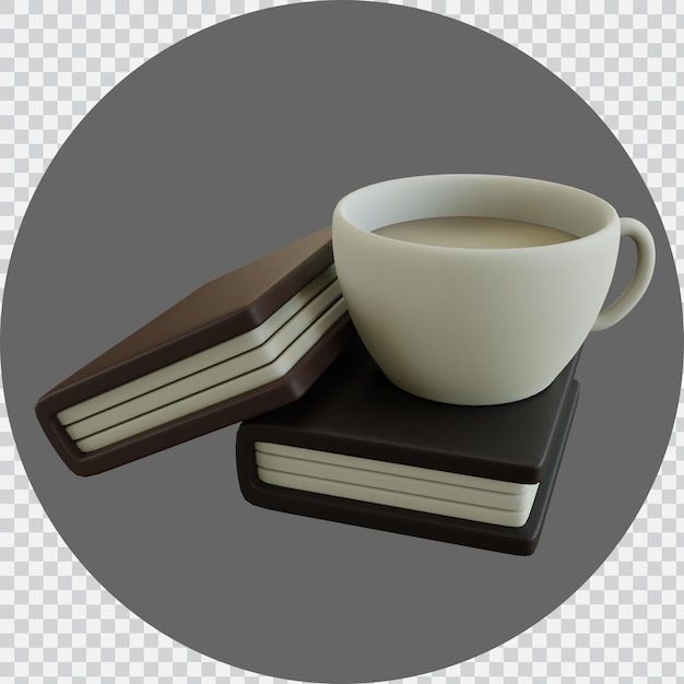 Café Et Livres 3d