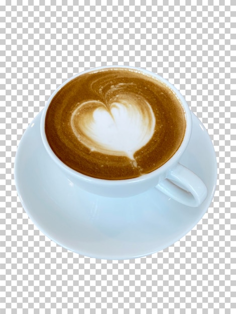 Caffè cappuccino caldo isolato