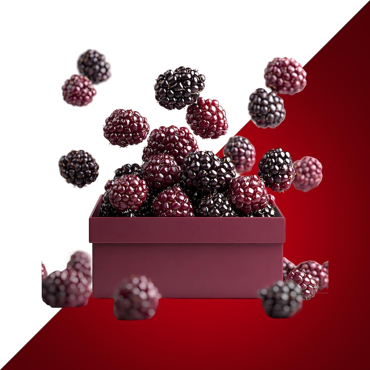 PSD caida caja rectangular de color borgoña de color boregoña con fondo transparente de moras