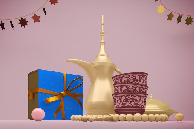 Caixa de presente Eid