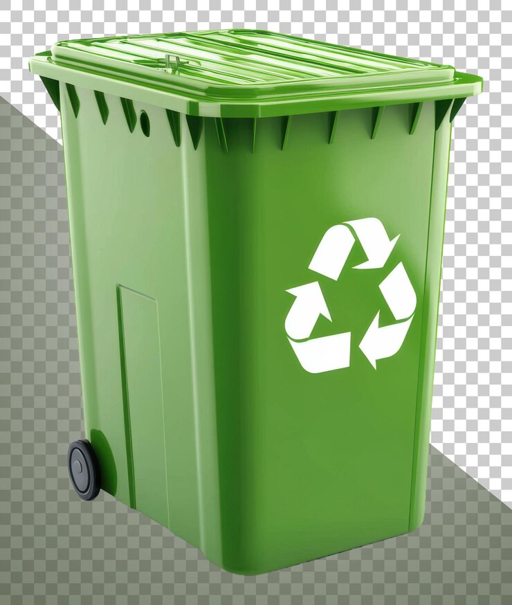 PSD caixón de reciclaje para residuos de parques de png