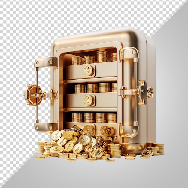 caja de almacenamiento de dinero png