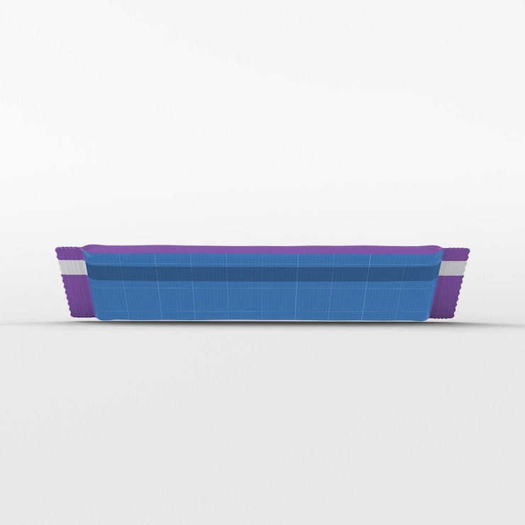 PSD caja de barra de bocadillos