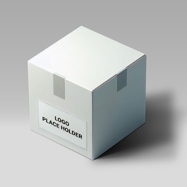 una caja blanca con las palabras avión en ella
