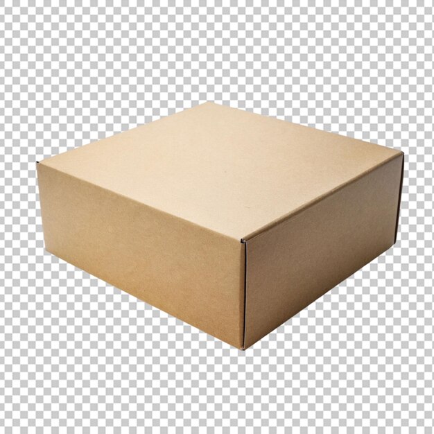 PSD caja en blanco rectangular para el modelo