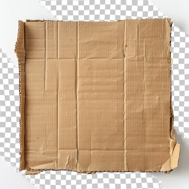 PSD una caja de cartón con una etiqueta marrón que dice retra en él