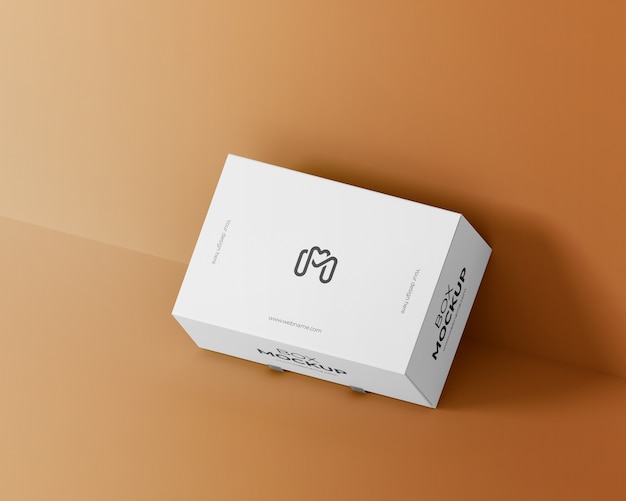 Caja de cartón minimalista con cierre magnético