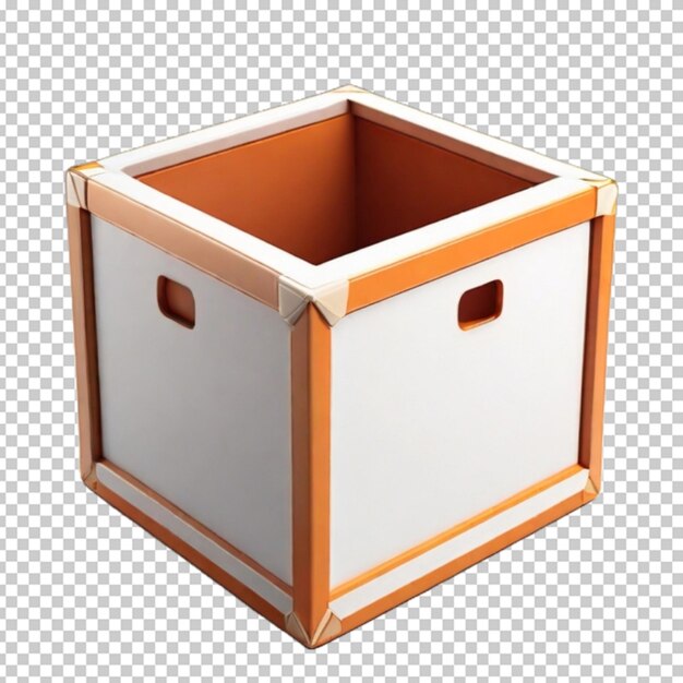 PSD caja de diseño de cubos de bloques 3d