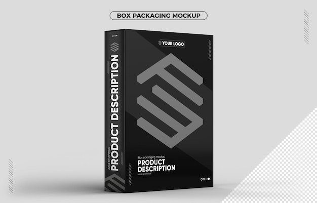 Caja de embalaje maqueta