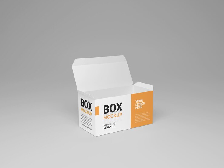 Caja de embalaje maqueta