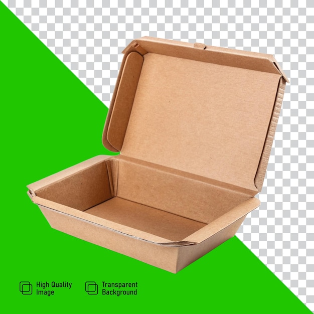 Caja de entrega de alimentos para el propósito de la maqueta
