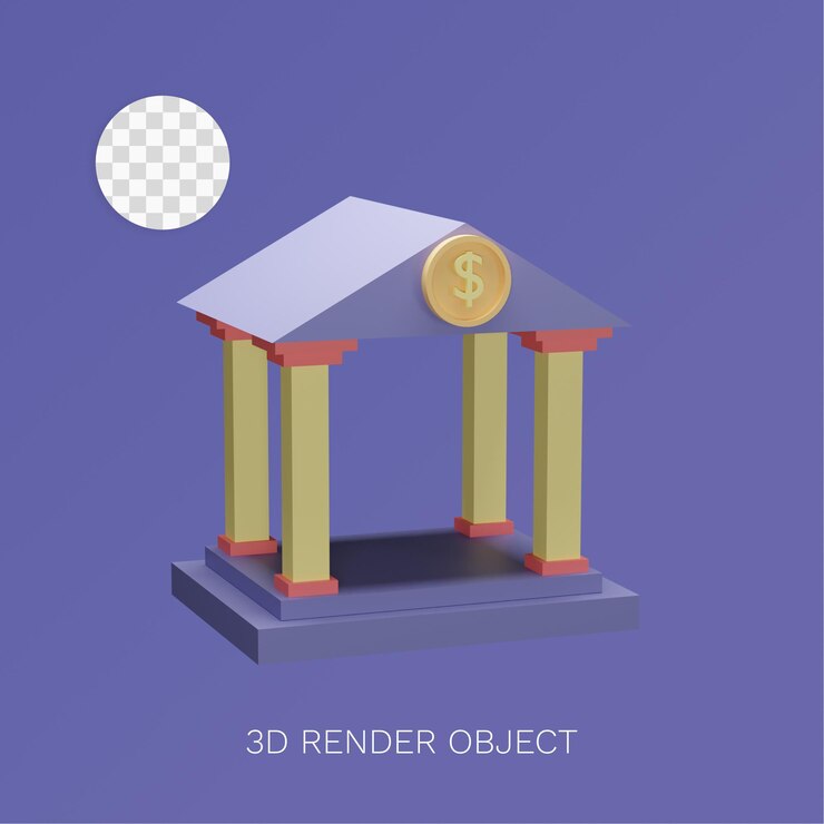 PSD la caja fuerte del dinero del icono del objeto 3d se puede utilizar para la web, la aplicación, el gráfico de información, etc.